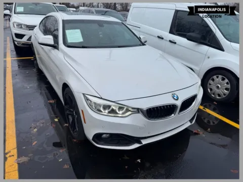 White 2017 BMW 4 Series 430i Gran Coupe for sale in Indianapolis, IN