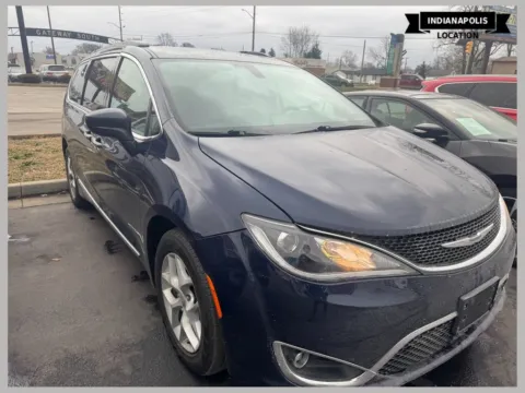 Blue 2017 Chrysler Pacifica Touring L for sale in Indianapolis, IN