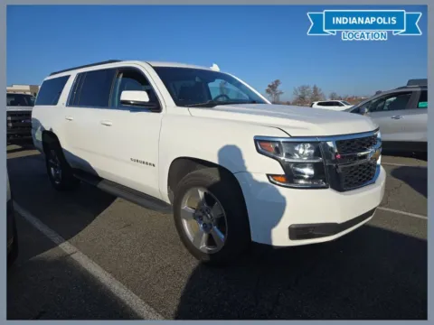White 2018 Chevrolet Suburban LT for sale in Indianapolis, IN
