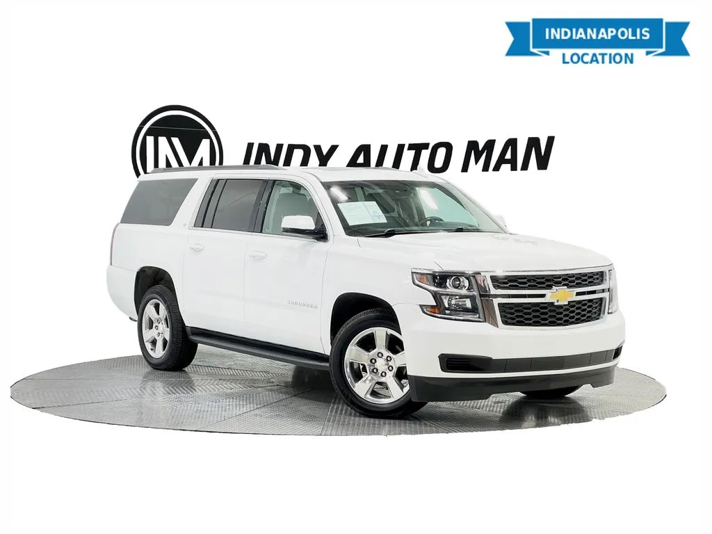 White 2018 Chevrolet Suburban LT for sale in Indianapolis, IN