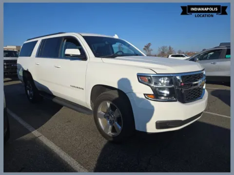 White 2018 Chevrolet Suburban LT for sale in Indianapolis, IN