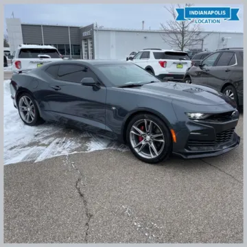 Gray 2020 Chevrolet Camaro SS 2SS for sale in Indianapolis, IN
