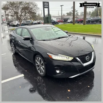 Black 2019 Nissan Maxima Platinum for sale in Indianapolis, IN