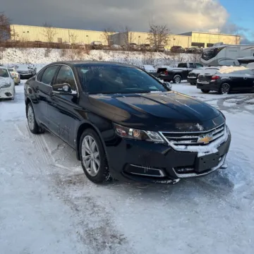 Black 2016 Chevrolet Impala LT 2LT for sale in Indianapolis, IN