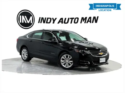 Black 2016 Chevrolet Impala LT 2LT for sale in Indianapolis, IN