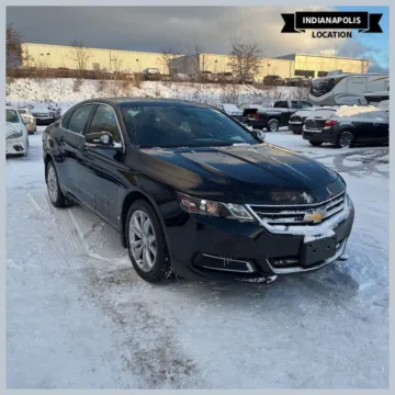Black 2016 Chevrolet Impala LT 2LT for sale in Indianapolis, IN