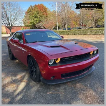 Red 2016 Dodge Challenger R/T Scat Pack for sale in Indianapolis, IN