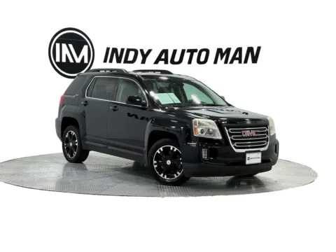 Black 2017 GMC Terrain SLT for sale in Indianapolis, IN