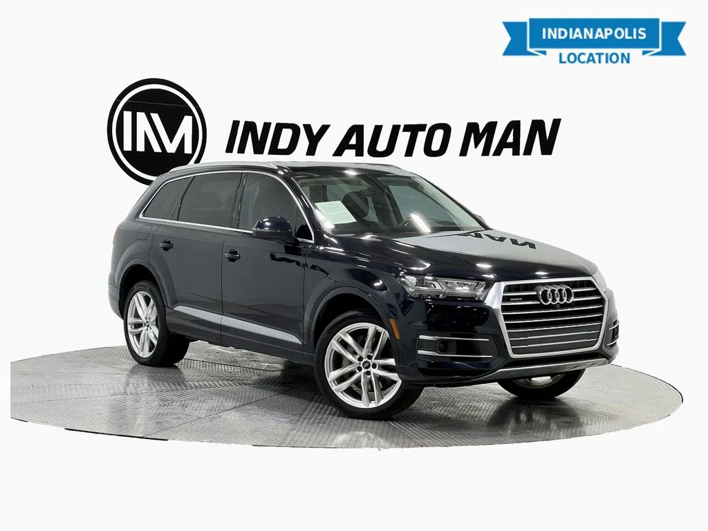 Black 2017 Audi Q7 3.0T Prestige quattro for sale in Indianapolis, IN