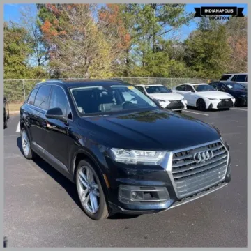 Black 2017 Audi Q7 3.0T Prestige quattro for sale in Indianapolis, IN