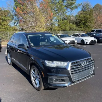 Black 2017 Audi Q7 3.0T Prestige quattro for sale in Indianapolis, IN