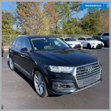 Black 2017 Audi Q7 3.0T Prestige quattro for sale in Indianapolis, IN