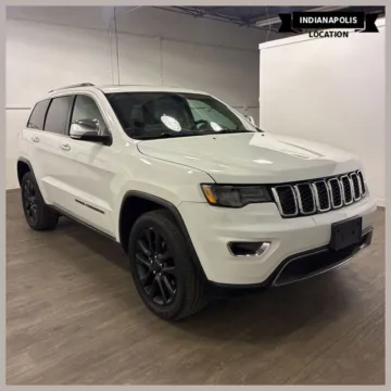 White 2017 Jeep Grand Cherokee Limited for sale in Indianapolis, IN