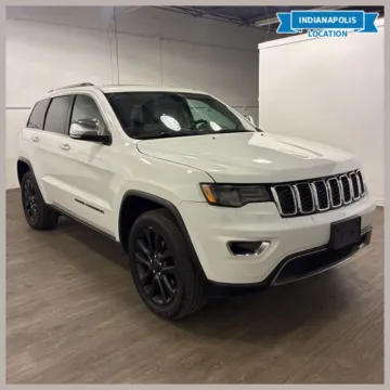 White 2017 Jeep Grand Cherokee Limited for sale in Indianapolis, IN
