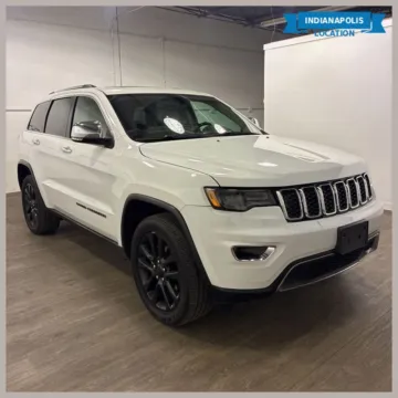 White 2017 Jeep Grand Cherokee Limited for sale in Indianapolis, IN
