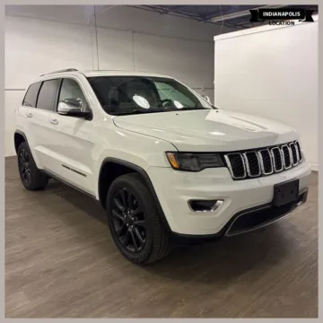 White 2017 Jeep Grand Cherokee Limited for sale in Indianapolis, IN