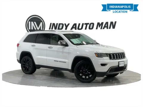 White 2017 Jeep Grand Cherokee Limited for sale in Indianapolis, IN