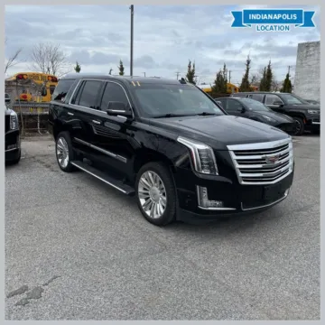 Black 2017 Cadillac Escalade Platinum Edition for sale in Indianapolis, IN