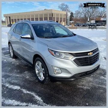 Silver 2018 Chevrolet Equinox Premier for sale in Indianapolis, IN