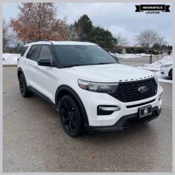 White 2020 Ford Explorer ST for sale in Indianapolis, IN
