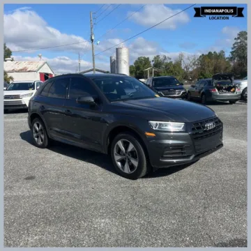 Gray 2020 Audi Q5 45 Premium quattro for sale in Indianapolis, IN