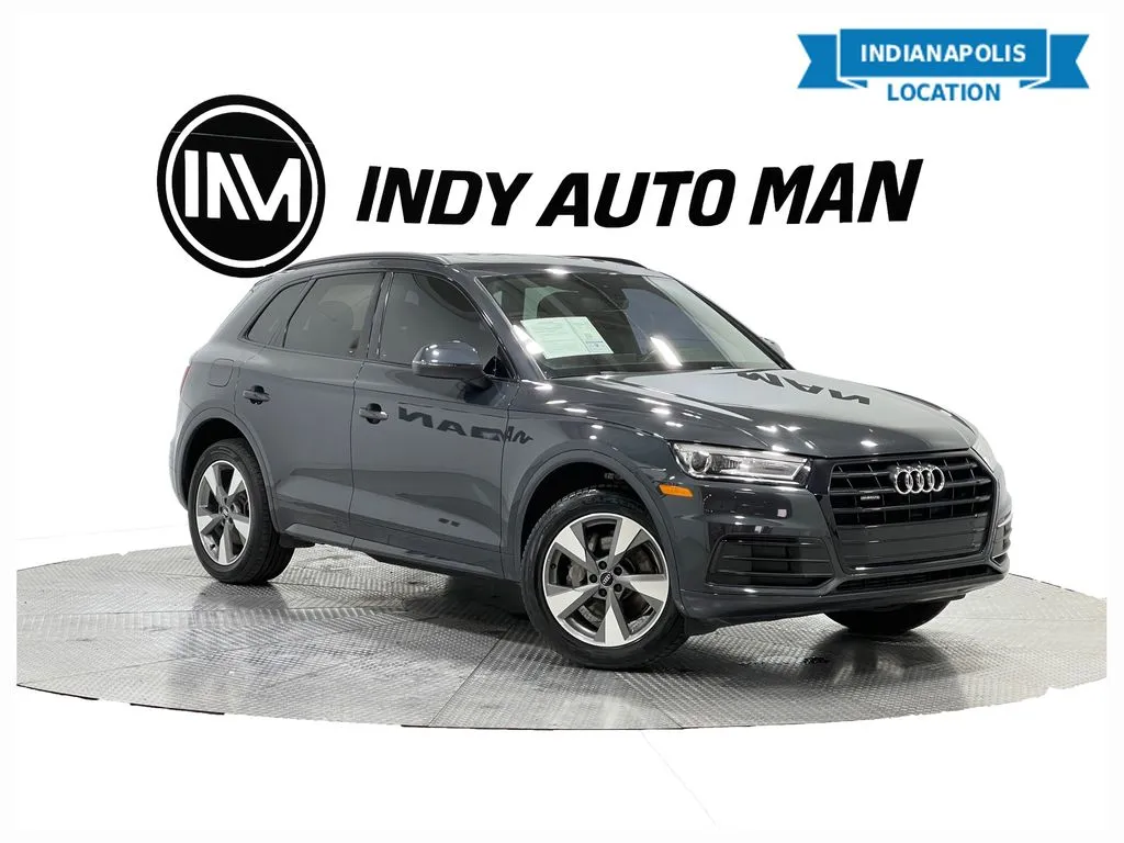 Gray 2020 Audi Q5 45 Premium quattro for sale in Indianapolis, IN