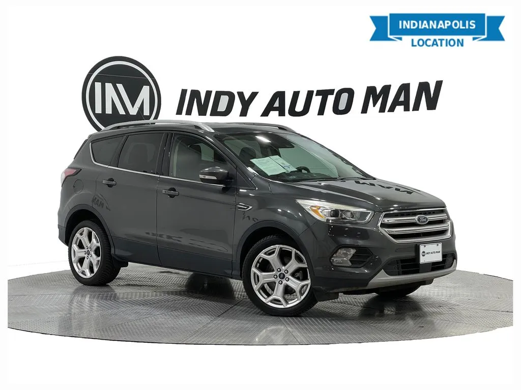 Gray 2018 Ford Escape Titanium for sale in Indianapolis, IN