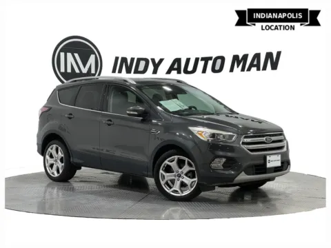 Gray 2018 Ford Escape Titanium for sale in Indianapolis, IN