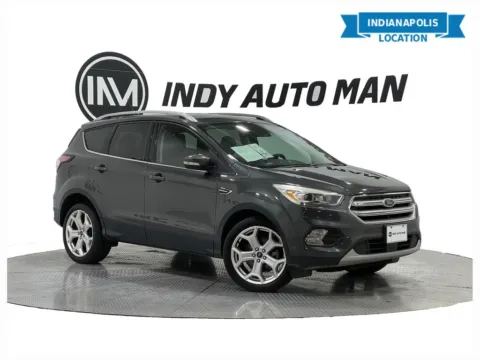 Gray 2018 Ford Escape Titanium for sale in Indianapolis, IN