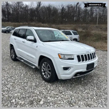 White 2015 Jeep Grand Cherokee Overland for sale in Indianapolis, IN