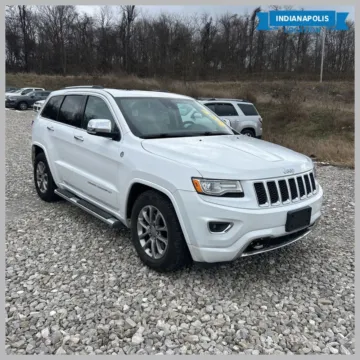 White 2015 Jeep Grand Cherokee Overland for sale in Indianapolis, IN