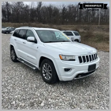 White 2015 Jeep Grand Cherokee Overland for sale in Indianapolis, IN