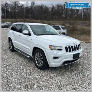 White 2015 Jeep Grand Cherokee Overland for sale in Indianapolis, IN