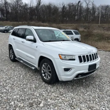 White 2015 Jeep Grand Cherokee Overland for sale in Indianapolis, IN