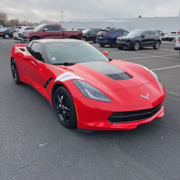 Red 2017 Chevrolet Corvette Stingray 1LT for sale in Indianapolis, IN