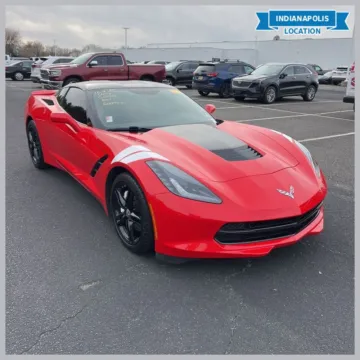 Red 2017 Chevrolet Corvette Stingray 1LT for sale in Indianapolis, IN