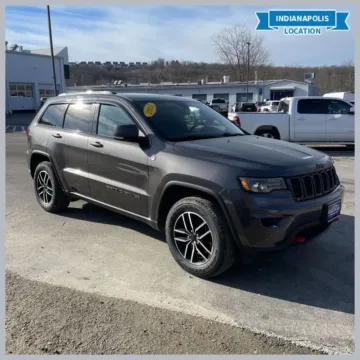 Gray 2021 Jeep Grand Cherokee Trailhawk for sale in Indianapolis, IN