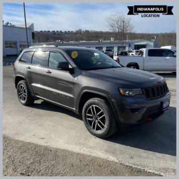 Gray 2021 Jeep Grand Cherokee Trailhawk for sale in Indianapolis, IN