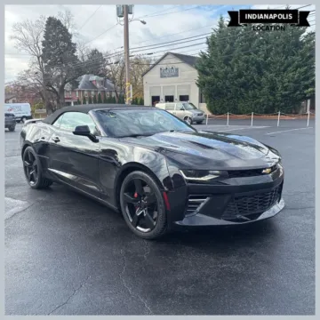 Black 2017 Chevrolet Camaro SS 1SS for sale in Indianapolis, IN