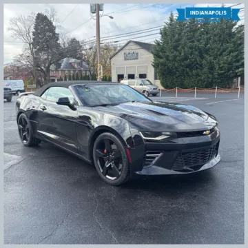 Black 2017 Chevrolet Camaro SS 1SS for sale in Indianapolis, IN