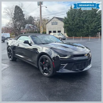 Black 2017 Chevrolet Camaro SS 1SS for sale in Indianapolis, IN