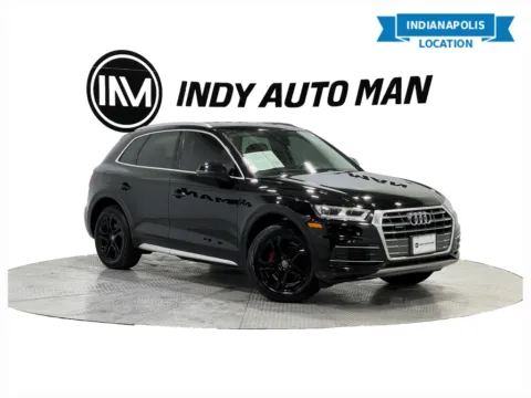 Black 2018 Audi Q5 2.0T Premium quattro for sale in Indianapolis, IN