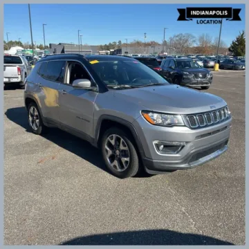 Silver 2020 Jeep Compass Limited for sale in Indianapolis, IN