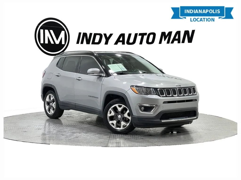 Silver 2020 Jeep Compass Limited for sale in Indianapolis, IN