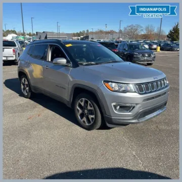 Silver 2020 Jeep Compass Limited for sale in Indianapolis, IN