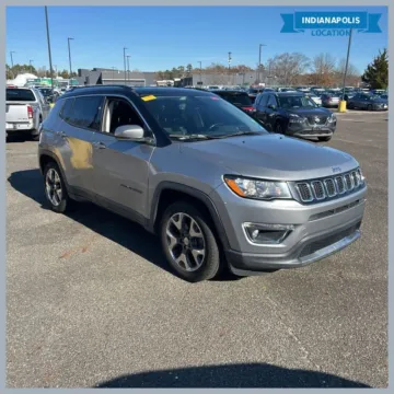 Silver 2020 Jeep Compass Limited for sale in Indianapolis, IN