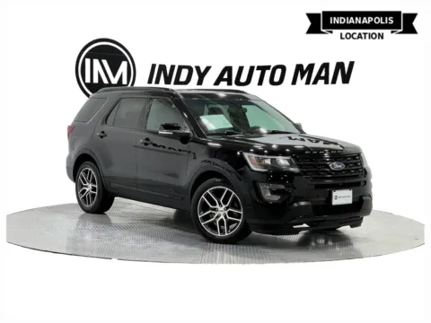 Black 2017 Ford Explorer Sport for sale in Indianapolis, IN