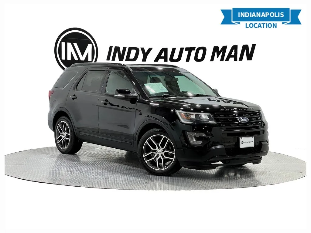 Black 2017 Ford Explorer Sport for sale in Indianapolis, IN