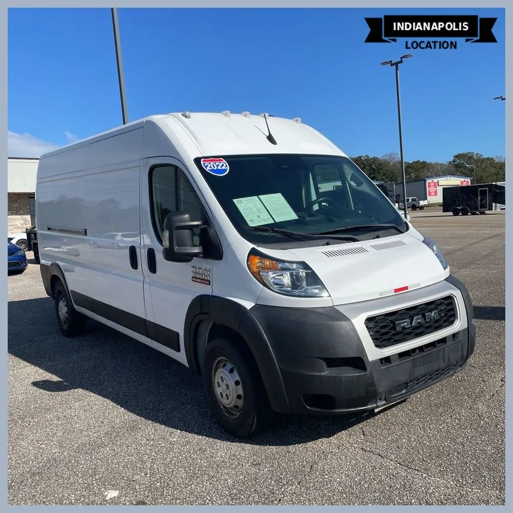 White 2022 Ram ProMaster 2500 High Roof for sale in Indianapolis, IN