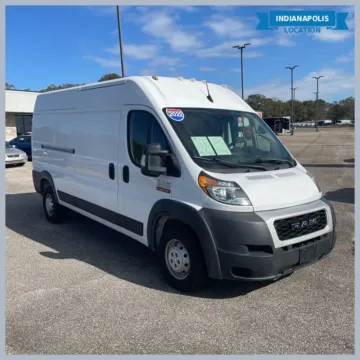 White 2022 Ram ProMaster 2500 High Roof for sale in Indianapolis, IN